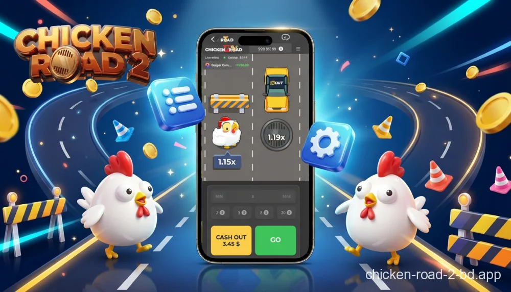 The Chicken Road 2 app is a crash game with an RTP of 95.5%
